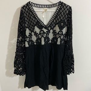 Lace Black Dress